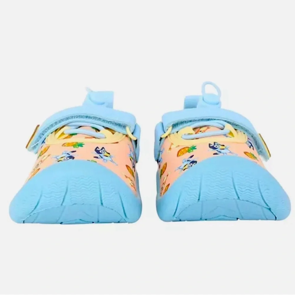 New Bluey Water Shoes, Quick Drying Slip On Water Shoes Bluey Design! Size 13/1
